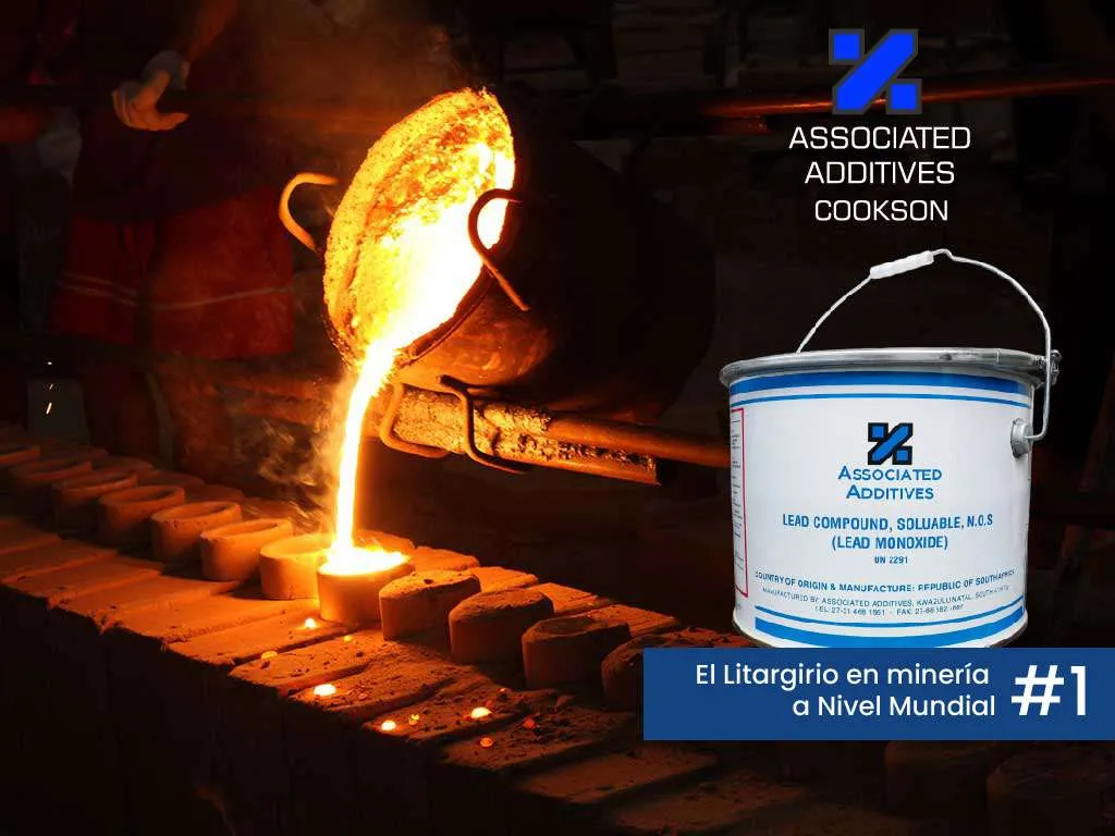 Litargirio Usos y características Associated Additives Cookson Sonora Naturals